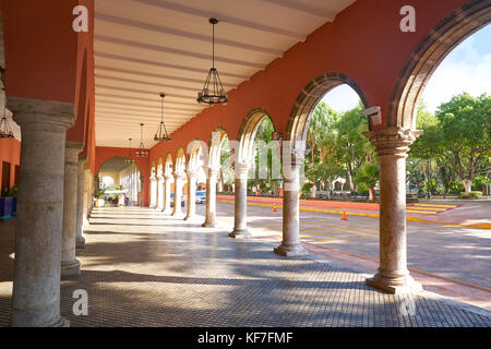 Merida city arcade Bögen von Yucatan in Mexiko Stockfoto