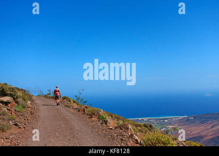 Pico de la Zarza, Fuerteventura Stockfoto