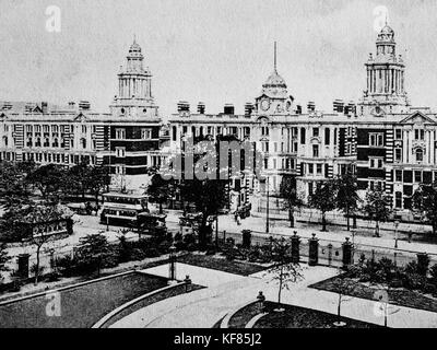 Manchester Royal Infirmary (ca. 1908) Manchester, England, UK. Stockfoto