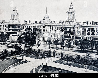 Manchester Royal Infirmary (ca. 1908) Manchester, England, UK. Stockfoto