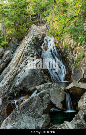 Fällt der Lana, Middle Tier- und unteren Abschnitt, Salisbury, Addison Co., VT Stockfoto