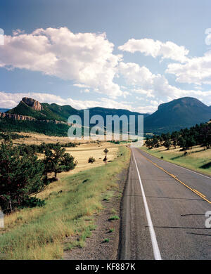 Usa, Wyoming, Chief Joseph malerische Straße, auf den Weg zum Yellowstone National Park Stockfoto