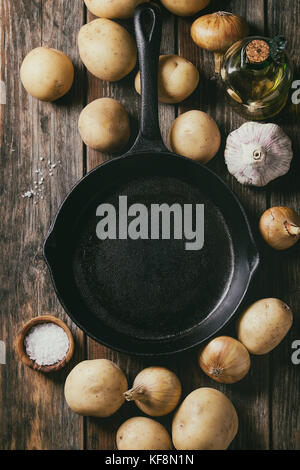 Zutaten für Abendessen kochen Stockfoto