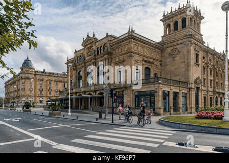 Theater Victoria Eugenia in der Stadt San Sebastian, Provinz Guipuzcoa, Baskenland, Spanien Stockfoto