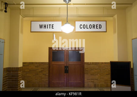 Topeka, Kansas KS USA, The Brown v. Board of Education National Historic Site in Monroe Elementary, die Schule Linda Brown war mit beschäftigt. Die Website war Stockfoto