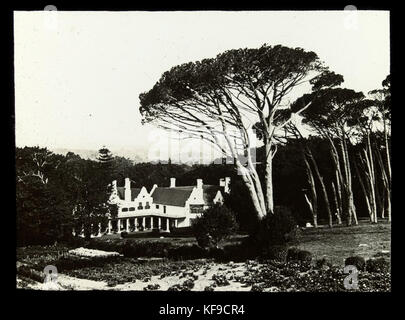 Groote Schuur, der Heimat von Cecil Rhodes, jetzt die Residenz des Präsidenten Stockfoto