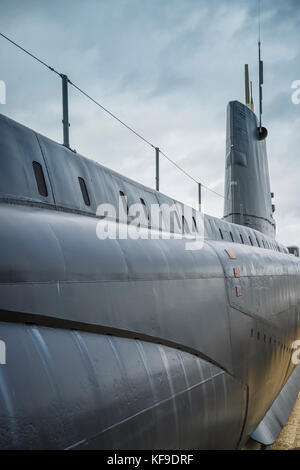 U-Boot HMS Alliance im Gosport Royal Navy Museum. Stockfoto