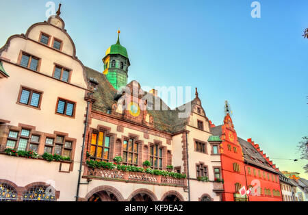 Rathaus von Freiburg im Breisgau - Baden - Württemberg, Deutschland Stockfoto