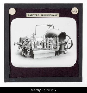 Laterne Folie Tangyes Ltd, Dampfbad, Pumpe, um 1910 Stockfoto