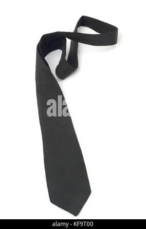 Schwarze Krawatte Stockfoto