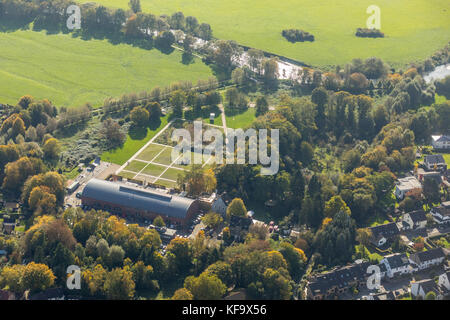 Die Rohrmeisterei Schwerte ist ein ehemaliges Pumpwerk für die Trinkwasserversorgung und ein zeitgenössisches Kulturzentrum in Schwerte an der Ruhr, Stockfoto