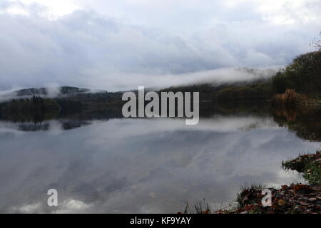 Loch Ard, Aberfoyle, Kinlochard, Schottland, Highlands Stockfoto