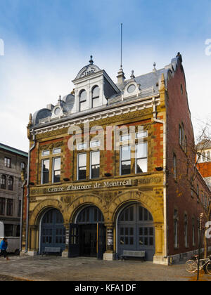 Centre d'Histoire de Montréal Stockfoto