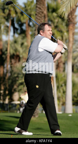 Sänger Meat Loaf bei einer Runde Golf im Bob Hope Chrysler Classic im La Quinta Country Club in La Quinta, CA, am Donnerstag, 17. Januar 2008. Foto: Francis Specker Stockfoto