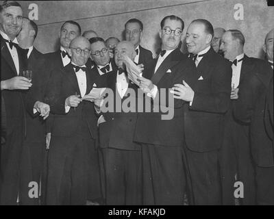 24762 Abendessen zu Adolph Zukor Hotel Australien Stockfoto