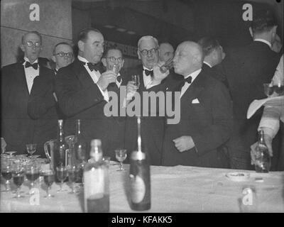 24765 Abendessen zu Adolph Zukor Hotel Australien Stockfoto