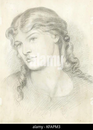 Alexa Wilding, von Dante Gabriel Rossetti, 1865 Stockfoto