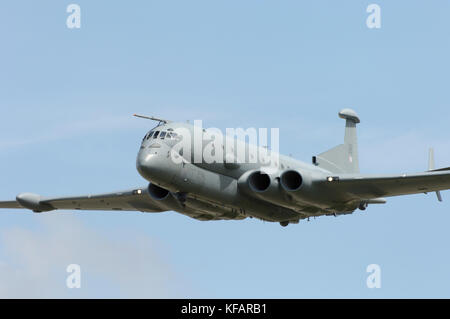 UK - Royal Airforce BAE Nimrod MRA-4 im Flying-Display der RIAT 2007 Stockfoto