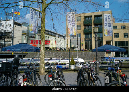 Gesamtansicht von Amsterdam, Niederlande Stockfoto