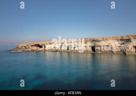 Sea Caves, Ayia Napa, Zypern Stockfoto