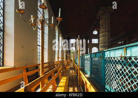 Amsterdam, Niederlande - 24 September 2017 : In der portugiesischen Synagoge von Amsterdam Stockfoto