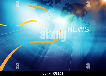 Grafische Zusammenfassung Technologie Hintergrund. Stockfoto