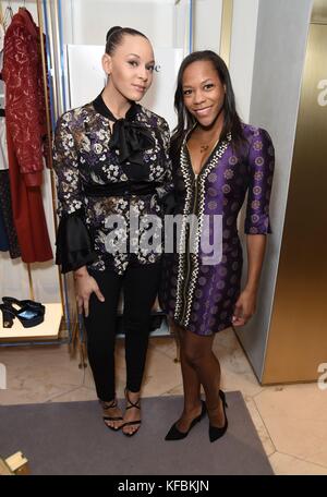 New York, NY, USA. Oktober 2017. Bei Ankunft für LA PERLA Partners with Broadway Cares/Equity Fights AIDS, La Perla, New York, New York, 26. Oktober 2017. Quelle: Derek Storm/Everett Collection/Alamy Live News Stockfoto