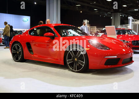 Porsche: 2017 Auto Show, Washington DC Stockfoto