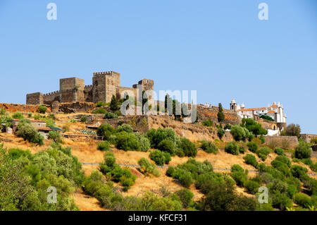 Das historische Dorf Monsaraz. Alentejo, Portugal Stockfoto