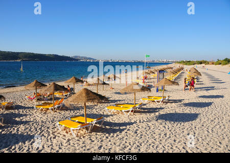 Troia-Strand. Setúbal, Portugal Stockfoto