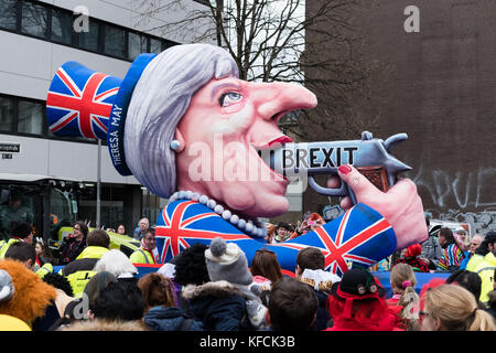 Rosenmontag, Karneval in Düsseldorf, Deutschland Stockfoto
