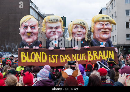 Rosenmontag, Karneval in Düsseldorf, Deutschland Stockfoto
