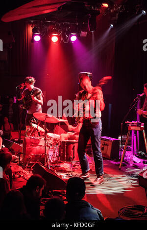USA, Kalifornien, San Francisco, NOPA, ein Rockkonzert am Unabhängigen auf Divisadero Street, Dir oh sieht Band Stockfoto