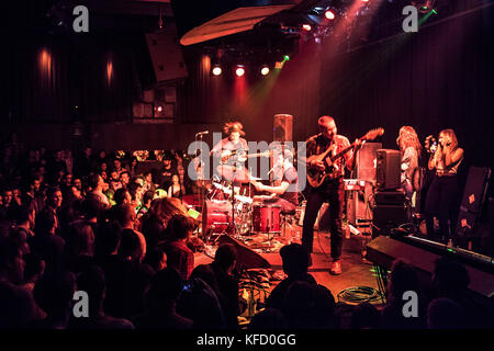USA, Kalifornien, San Francisco, NOPA, ein Rockkonzert am Unabhängigen auf Divisadero Street, Dir oh sieht Band Stockfoto