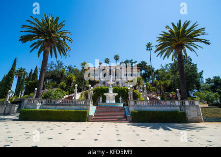 Guest Villa an Hearst Castle, Big Sur, Kalifornien, USA Stockfoto