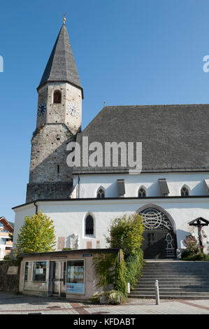 Pfarrkirche in Altmünster, Bezirk Gmunden, Oberösterreich, Österreich, Europa Stockfoto