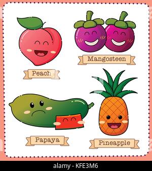 Frui Vector Illustration Stock Vektor