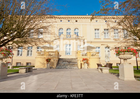 Die Kujawy-Pomerania Provinz. Blick auf Ostromecko Palace. Stockfoto