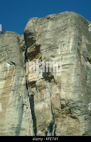 Bismantova Stein, Pietra Di bismantova Italien Stockfoto