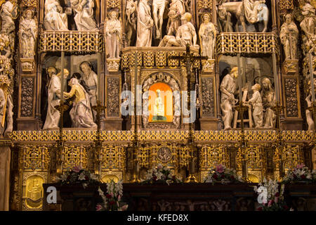 Das Santuario de Torreciudad, ein Marienheiligtum in Aragon, Spanien, gebaut von Josemaría Escrivá, der Gründer des Opus Dei. Stockfoto