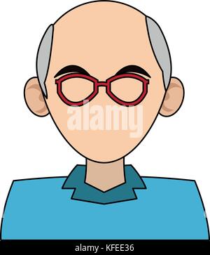 Mann avatar Portrait icon image Stock Vektor