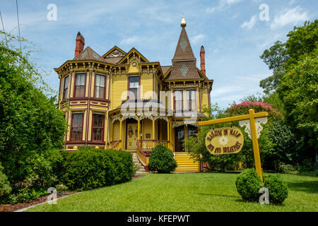 Landhaus an der Bett und Frühstück, Thomas House, 36 Main Street, Smithfield, Virginia Stockfoto