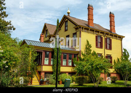 Landhaus an der Bett und Frühstück, Thomas House, 36 Main Street, Smithfield, Virginia Stockfoto