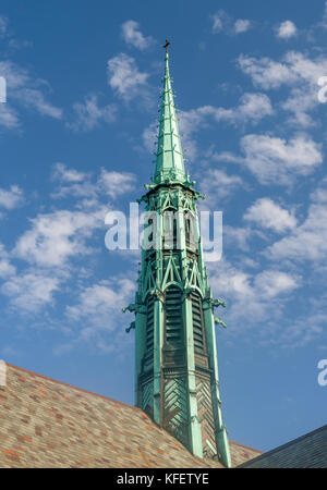 St.Paul, MN/USA, 22. September 2017: hamline vereinigte methodistische Kirche auf dem Campus der Hamline University. Stockfoto