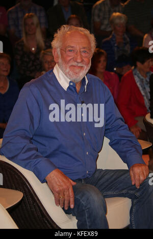 Markus Lanz Talkshow im Studio Stahltwiete. Mit: Dieter Hallervorden (Schauspieler) Wo: Hamburg, Deutschland Wann: 26 Sep 2017 Credit: Becher/WENN.com Stockfoto