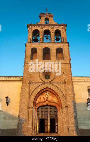 Pfarrkirche Santo Domingo de Guzman (16. Jahrhundert), Lepe, Provinz Huelva, Region Andalusien, Spanien, Europa Stockfoto