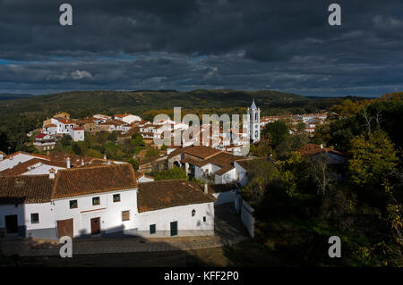 Panoramaaussicht, Los Marines, Provinz Huelva, Andalusien, Spanien, Europa Stockfoto