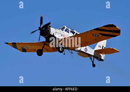 Pezetel Flugzeuge der Hellenic Air Force während Athen fliegen Woche 2017 air-Show in Tanagra Air Force Base, Griechenland Stockfoto