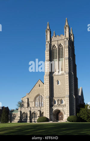 Thompson Memorial Chapel, Williams College, Williamstown, Massachusetts, USA Stockfoto