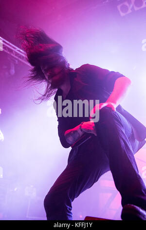 27.10.2017, Warschau, Polen, amaranthe schwedischen Heavy Metal Band live in progresja Quelle: stanislaw Wadas/alamy leben Nachrichten Stockfoto